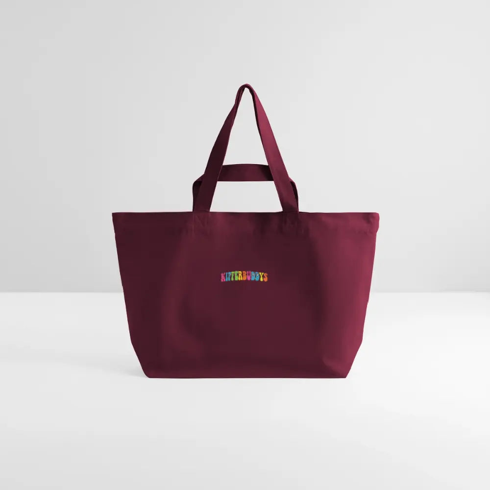 Ghostface Recycelte Shopping Bag - Burgunderrot