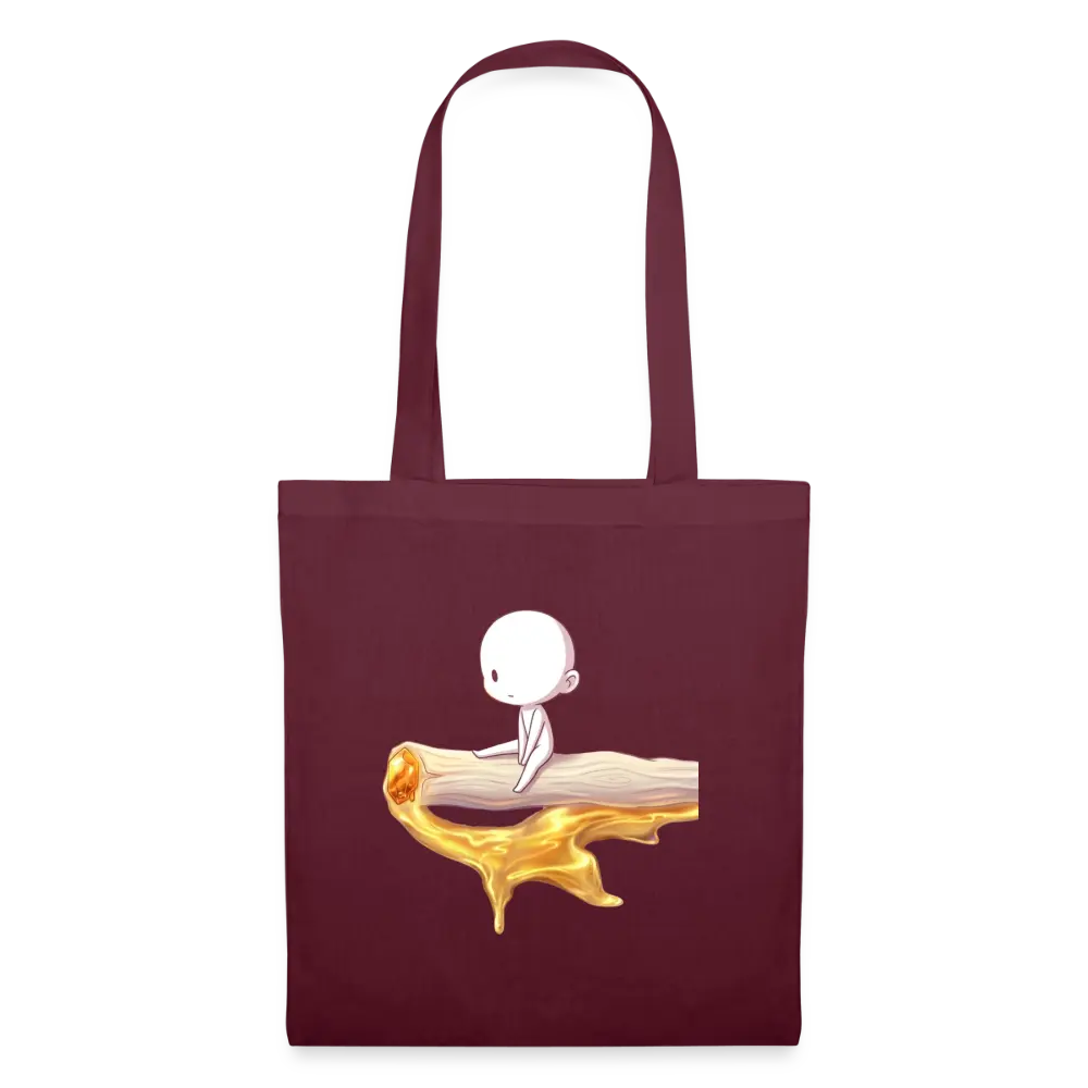 Chillin on a Joint Stoffbeutel - Burgunderrot