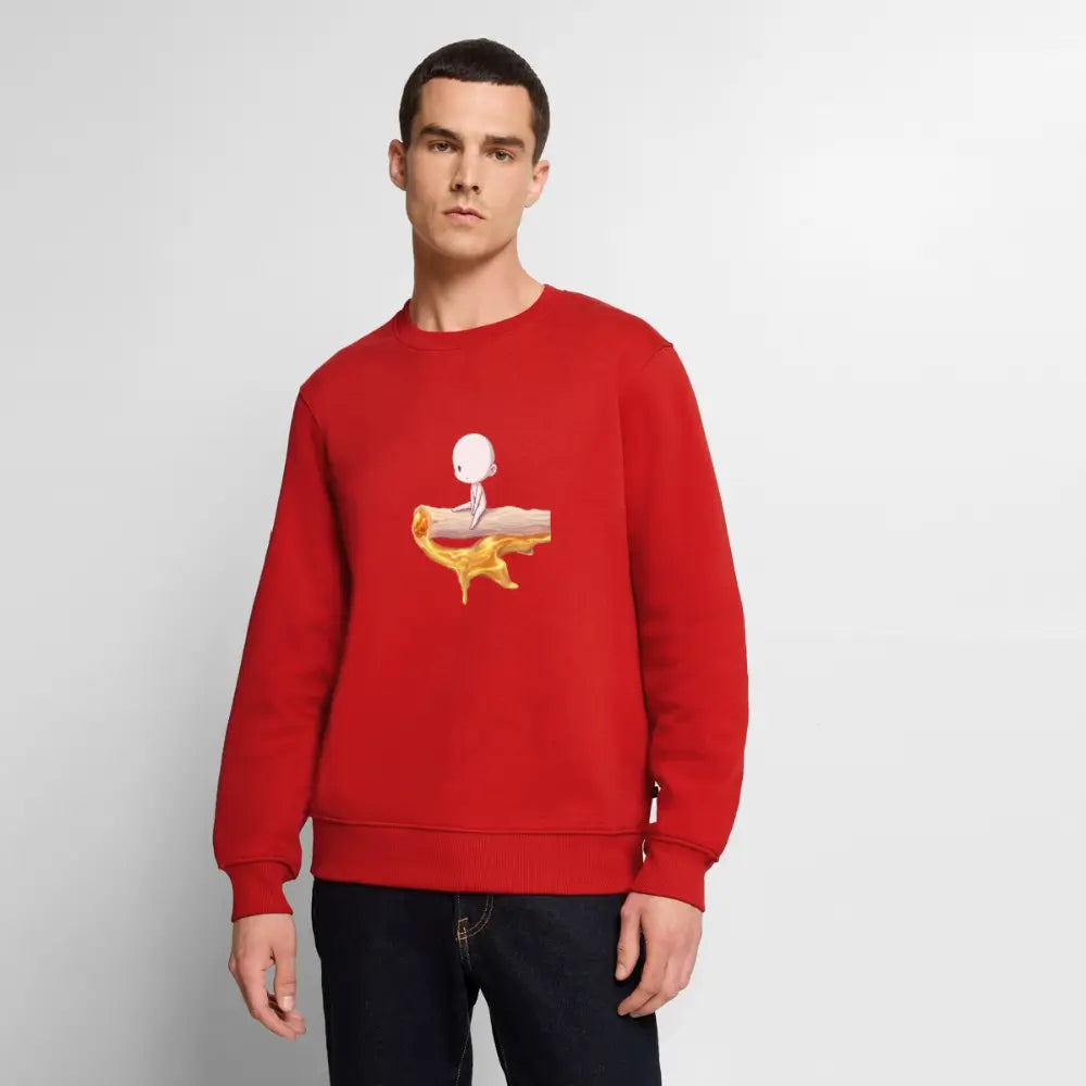 Chillin on a joint Sweatshirt - Rot