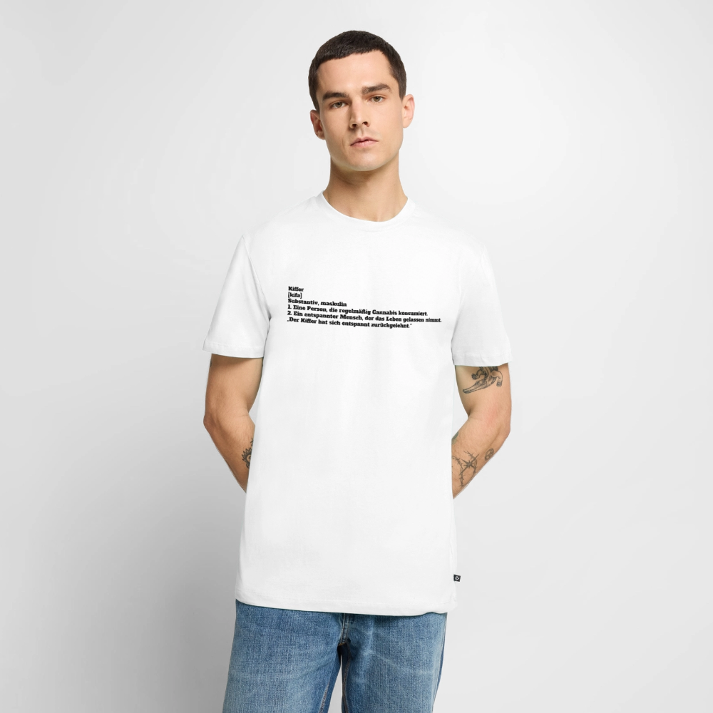 ,,Kiffa’‘Unisex Premium T-Shirt - Weiß