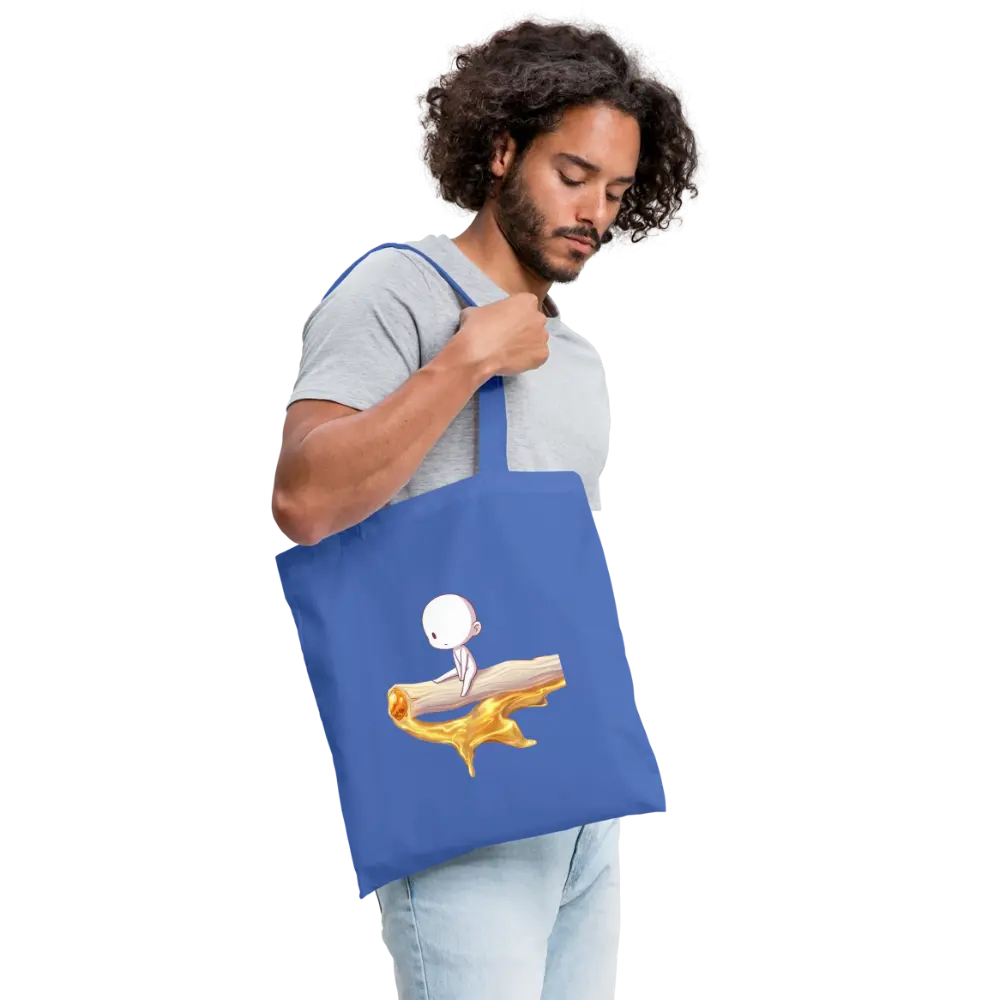 Chillin on a Joint Stoffbeutel - Hellblau