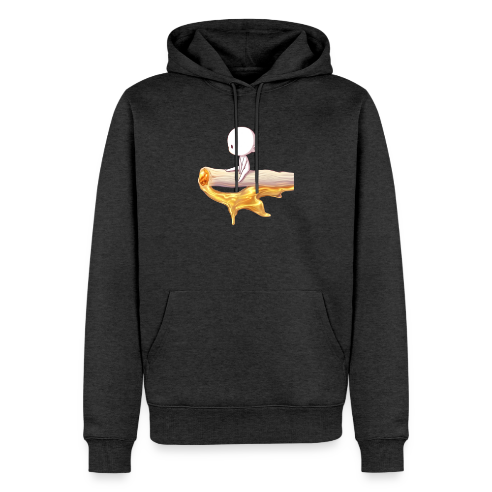 Chillin on a Joint Bio Hoodie - Anthrazit meliert