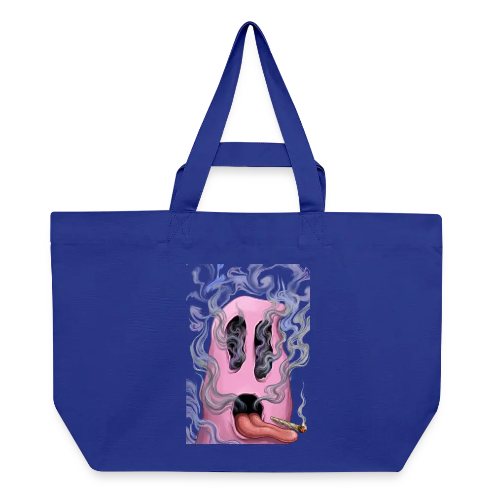Ghostface Recycelte Shopping Bag - Dunkelblau