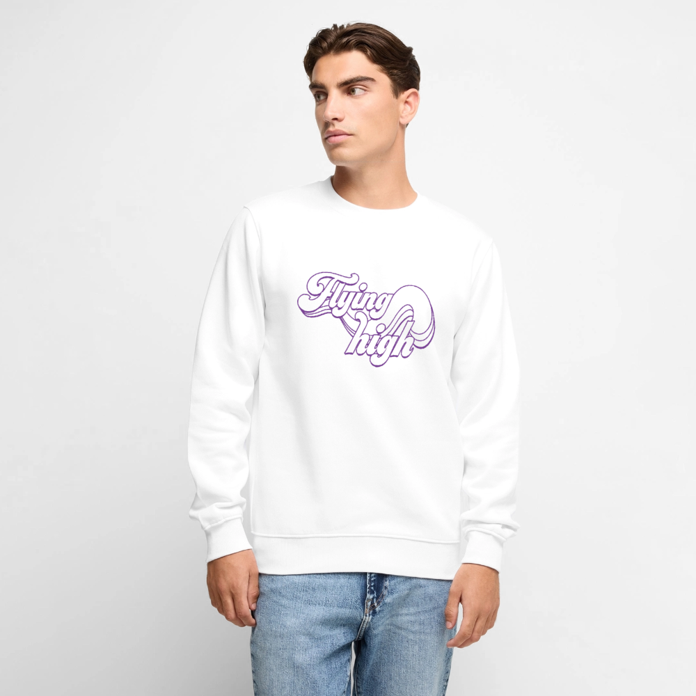 Flying High Bio Premium Pullover - Weiß