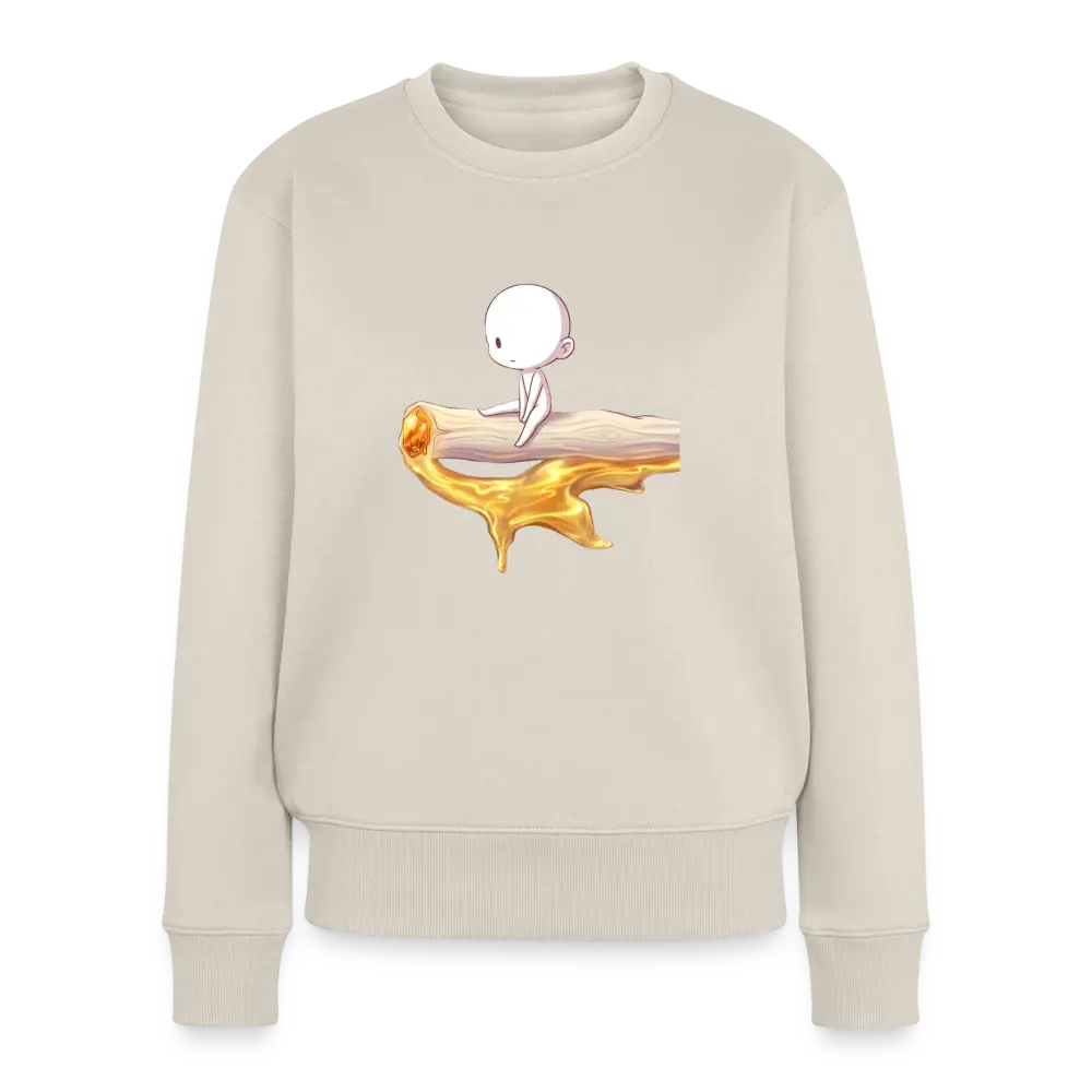Chillin on a Joint Frauen Sweatshirt - Beige