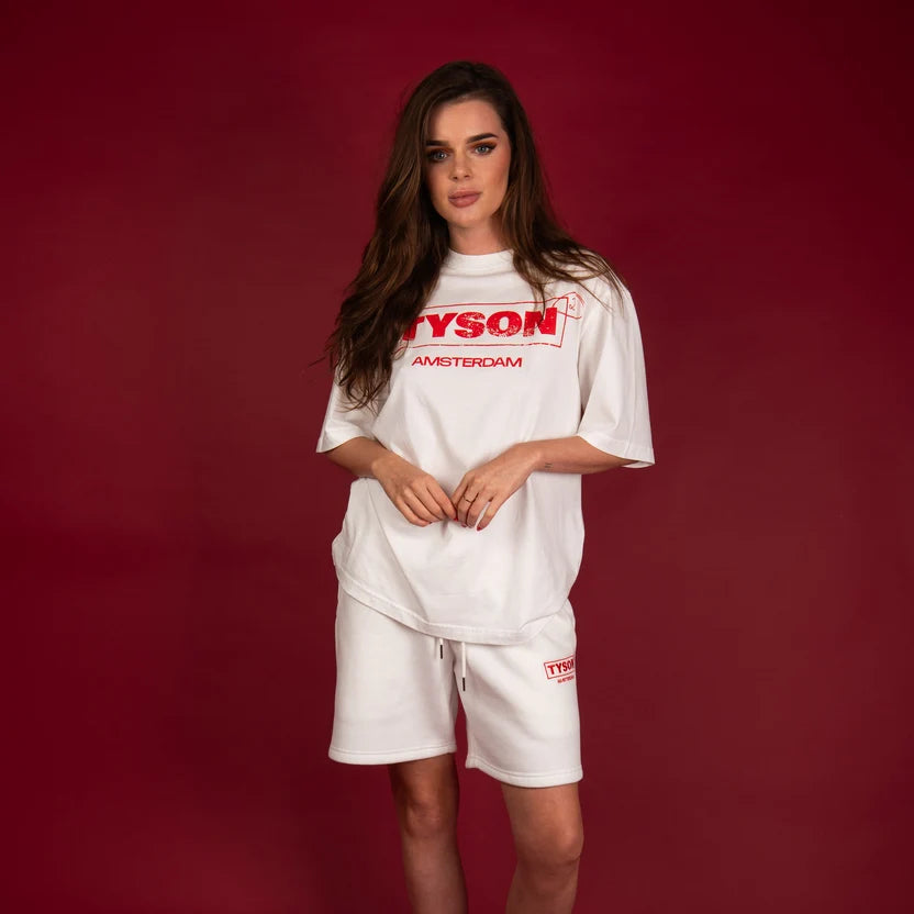 TYSON 2.0 - LOGO T-SHIRT (UNISEX) - WHITE