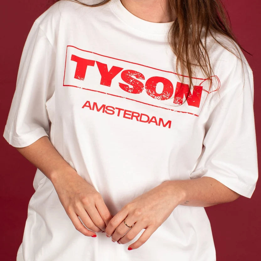 TYSON 2.0 - LOGO T-SHIRT (UNISEX) - WHITE