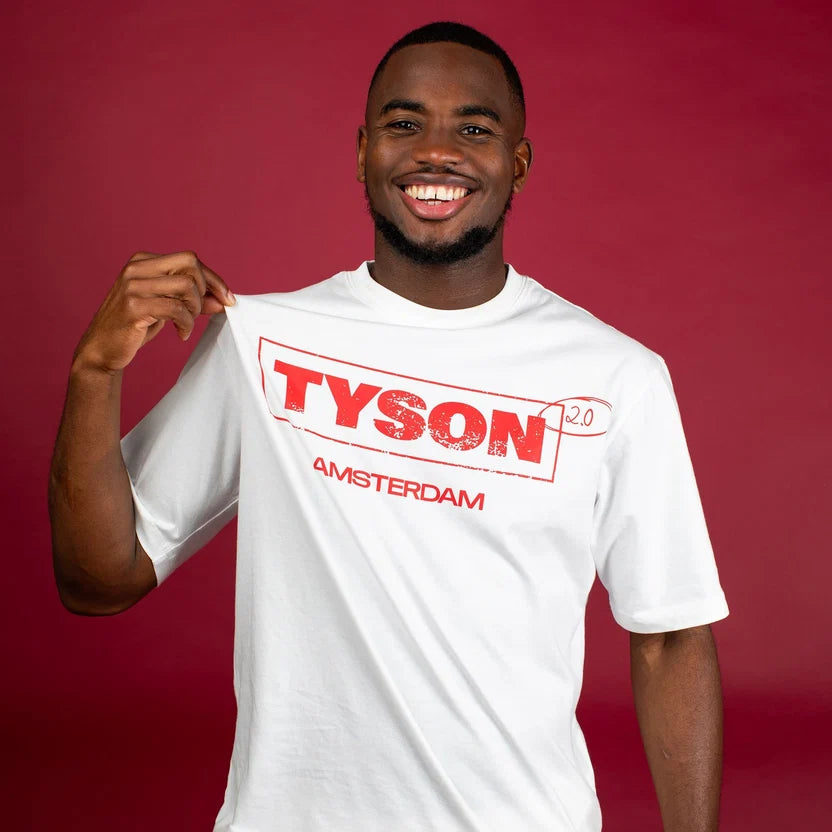 TYSON 2.0 - LOGO T-SHIRT (UNISEX) - WHITE