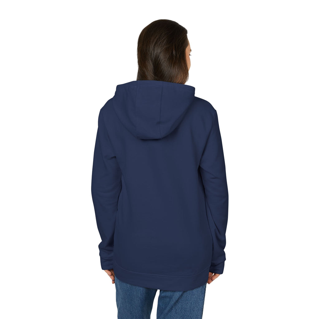 Kifferbuddys X Adidas Hoodie — White Fleece Pullover
