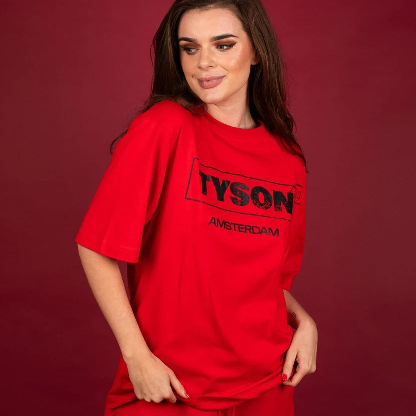 TYSON 2.0 - LOGO T-SHIRT (UNISEX) - RED