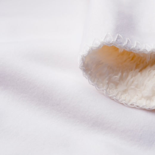 Kifferbuddys Sherpa Blanket Cozy White Fleece