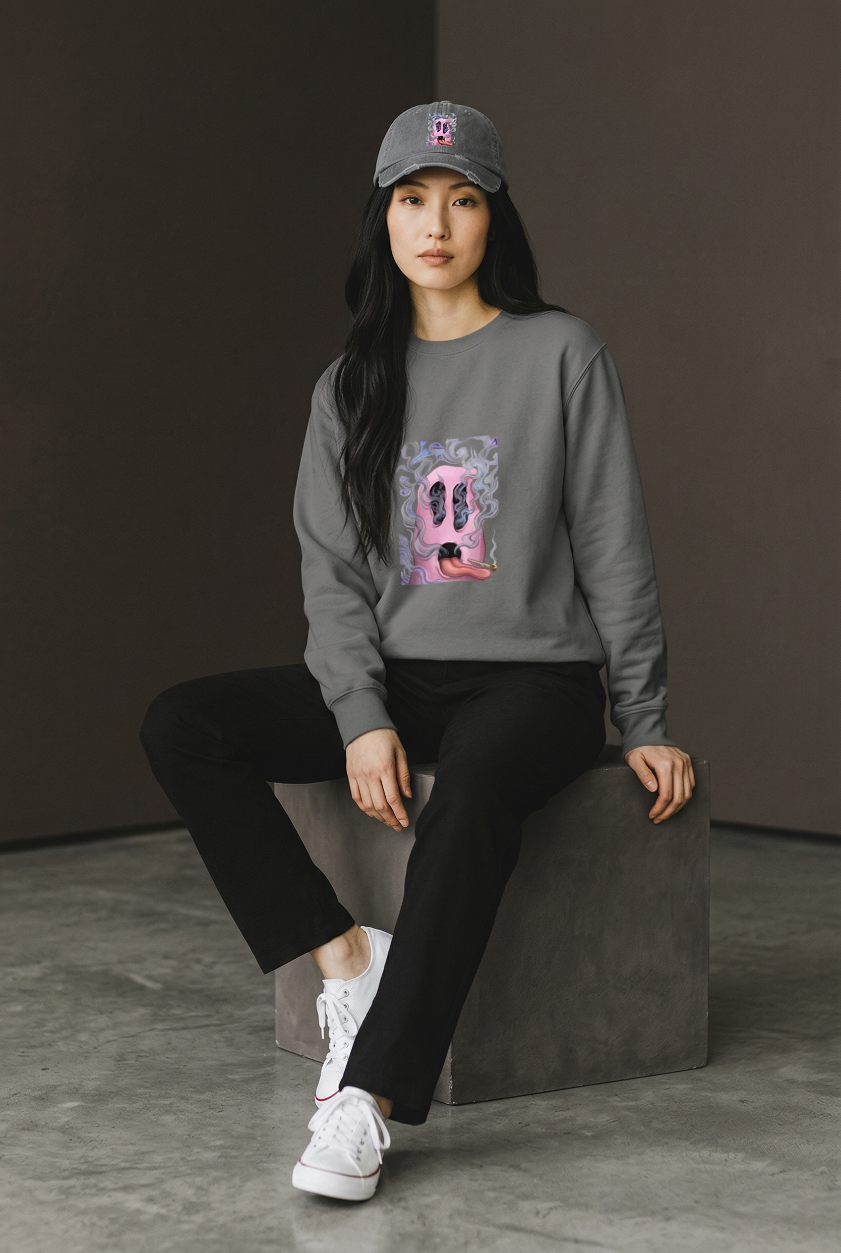 Ghostface Unisex Bio-Sweatshirt