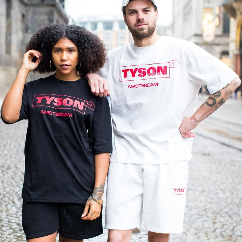 TYSON 2.0 - LOGO T-SHIRT (UNISEX) - BLACK