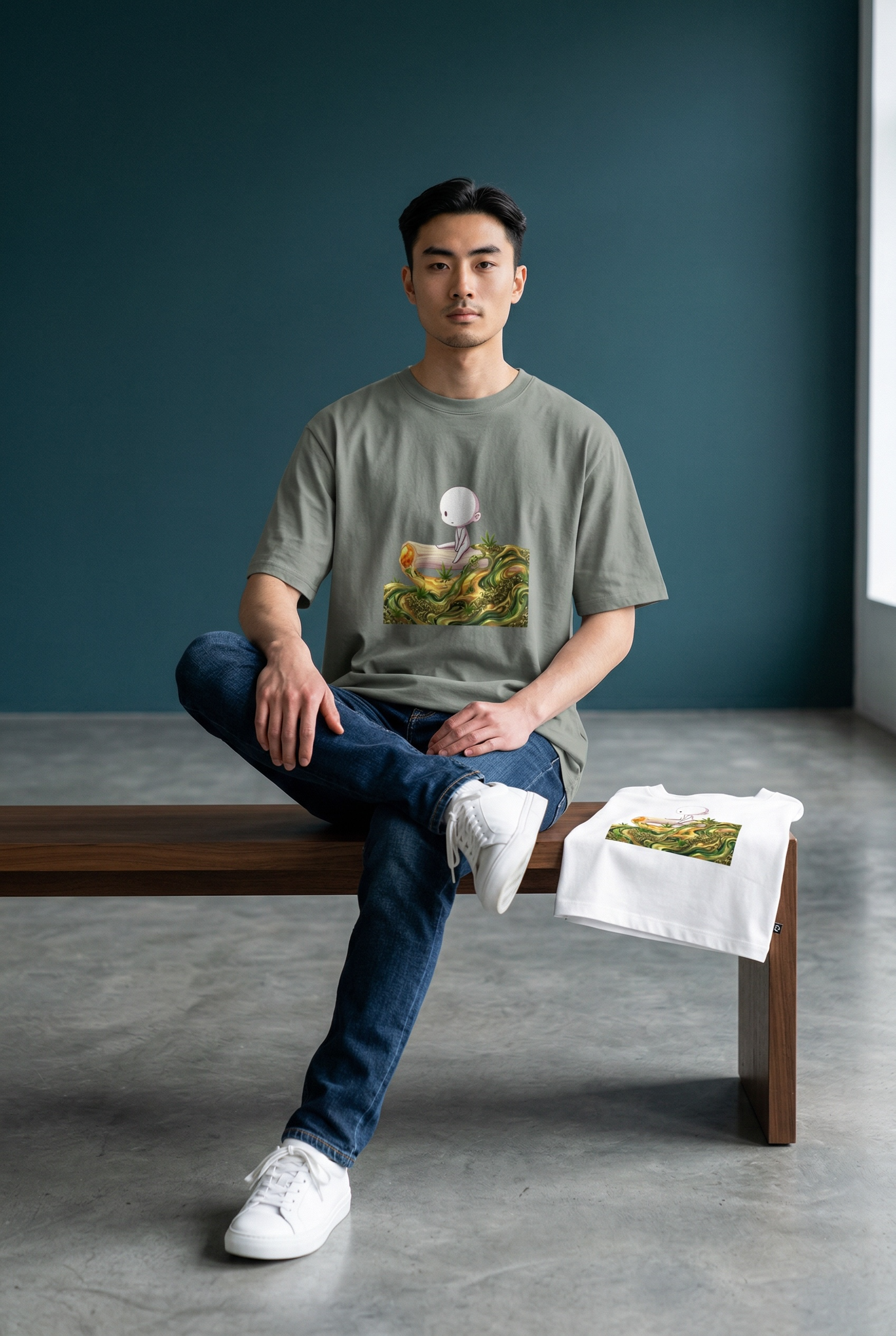 Chillin on a Joint Heavyweight BioT-Shirt