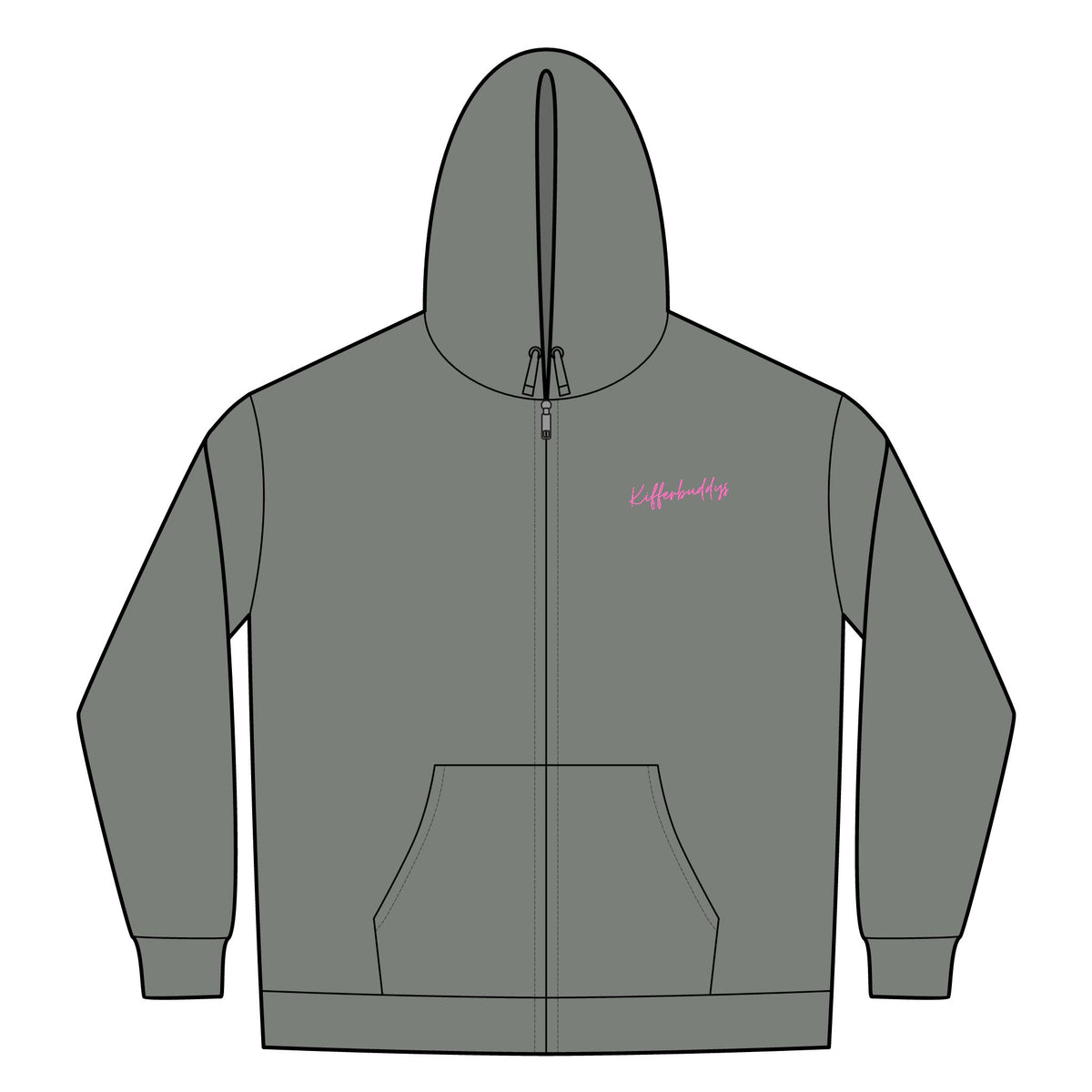 Kifferbuddys Cozy Heavyweight Winter Jacket