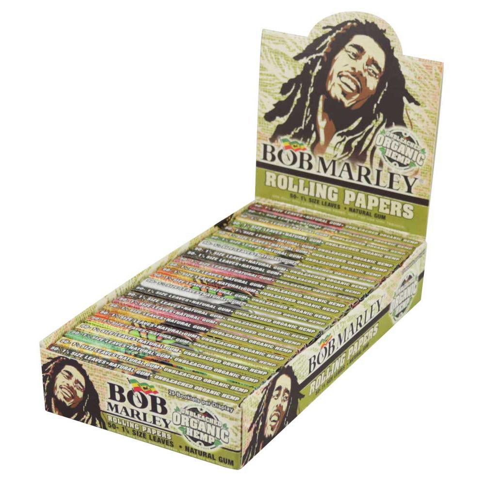 Bob Marley Rolling Paper aus Bio-Hanf
