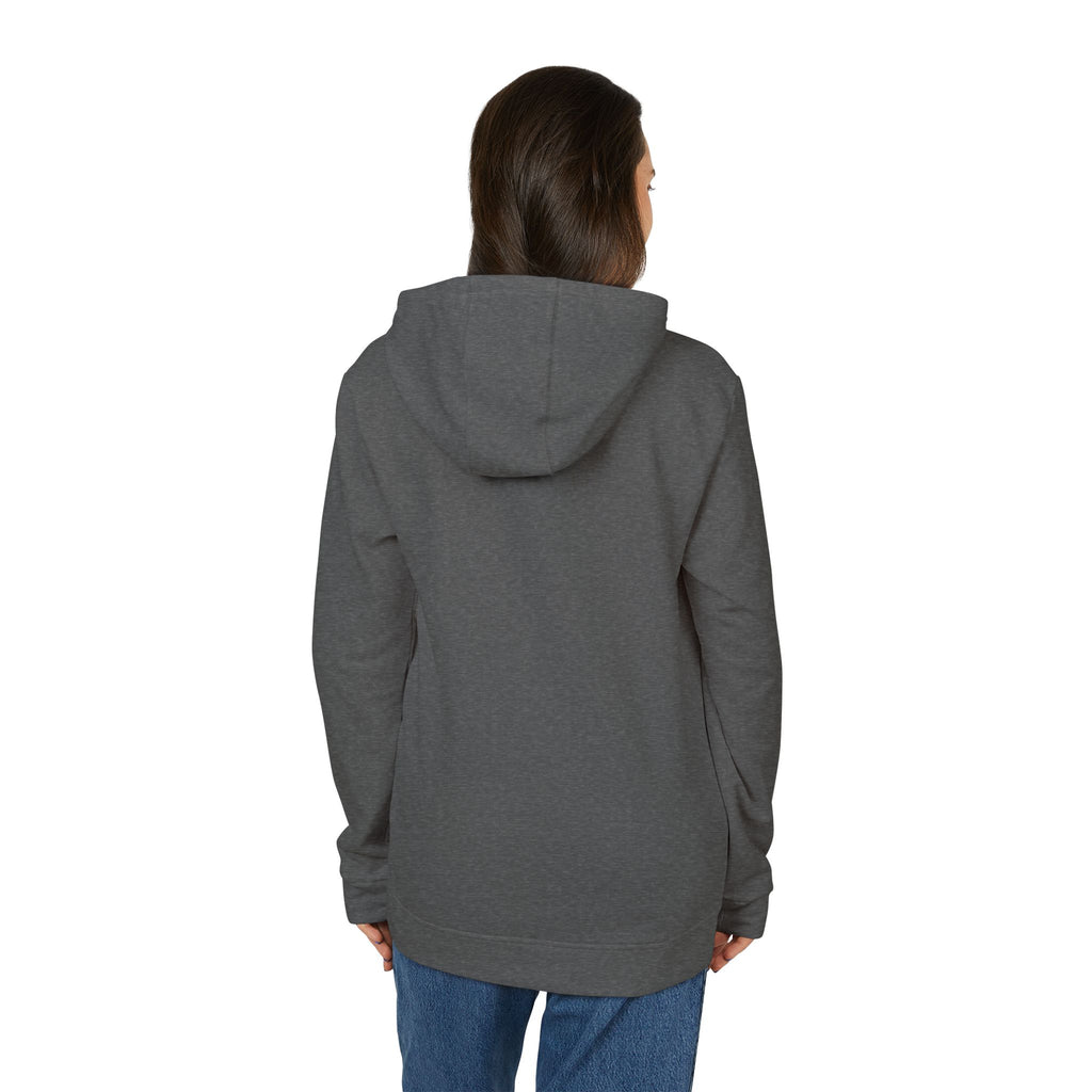 Kifferbuddys X Adidas Hoodie — White Fleece Pullover