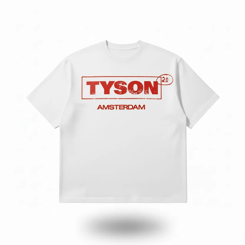 TYSON 2.0 - LOGO T-SHIRT (UNISEX) - WHITE