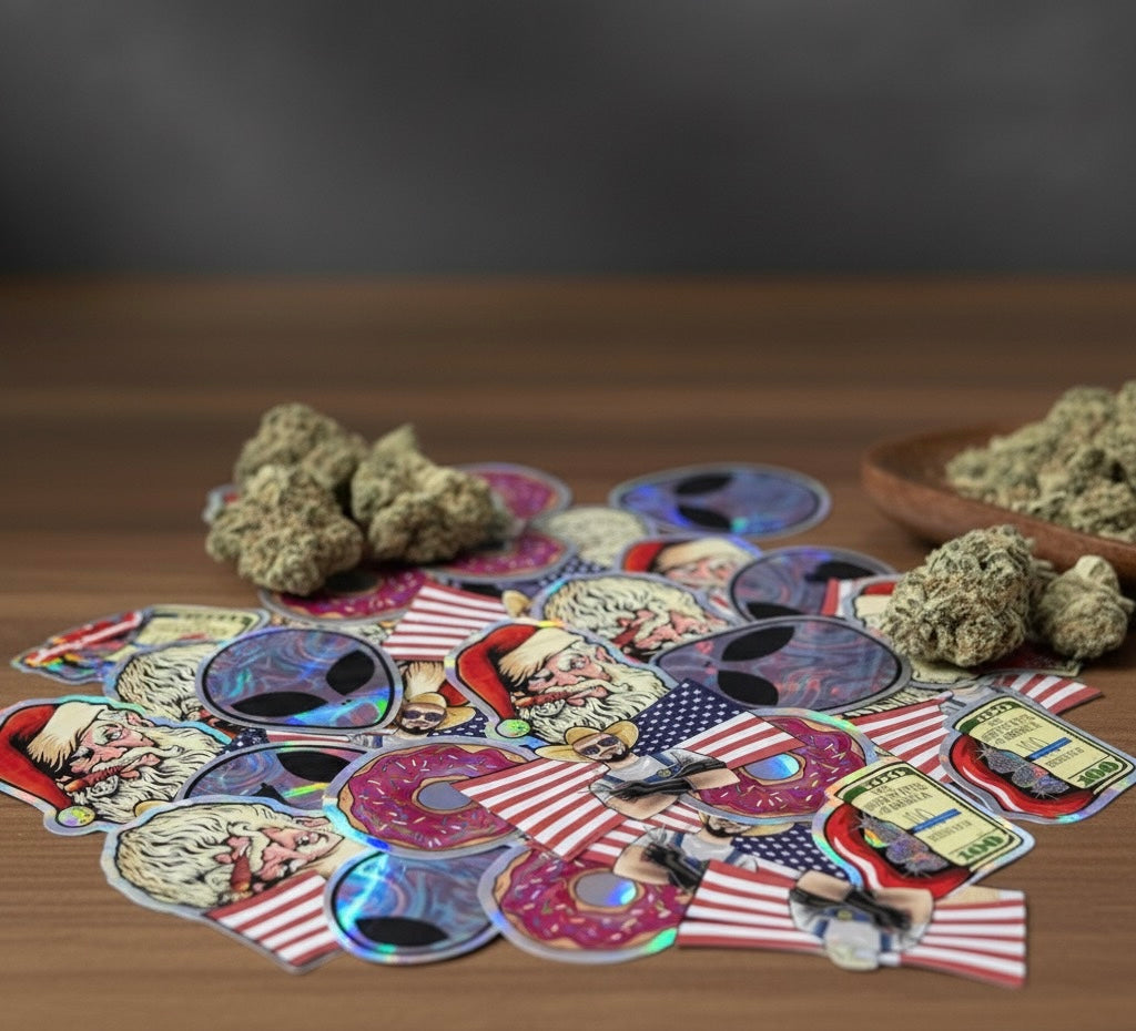 Bunte verschiedene Baggy