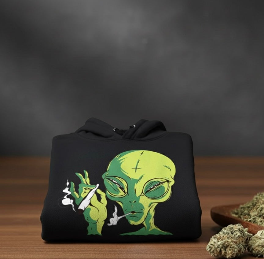 Alien Weed Hoodie