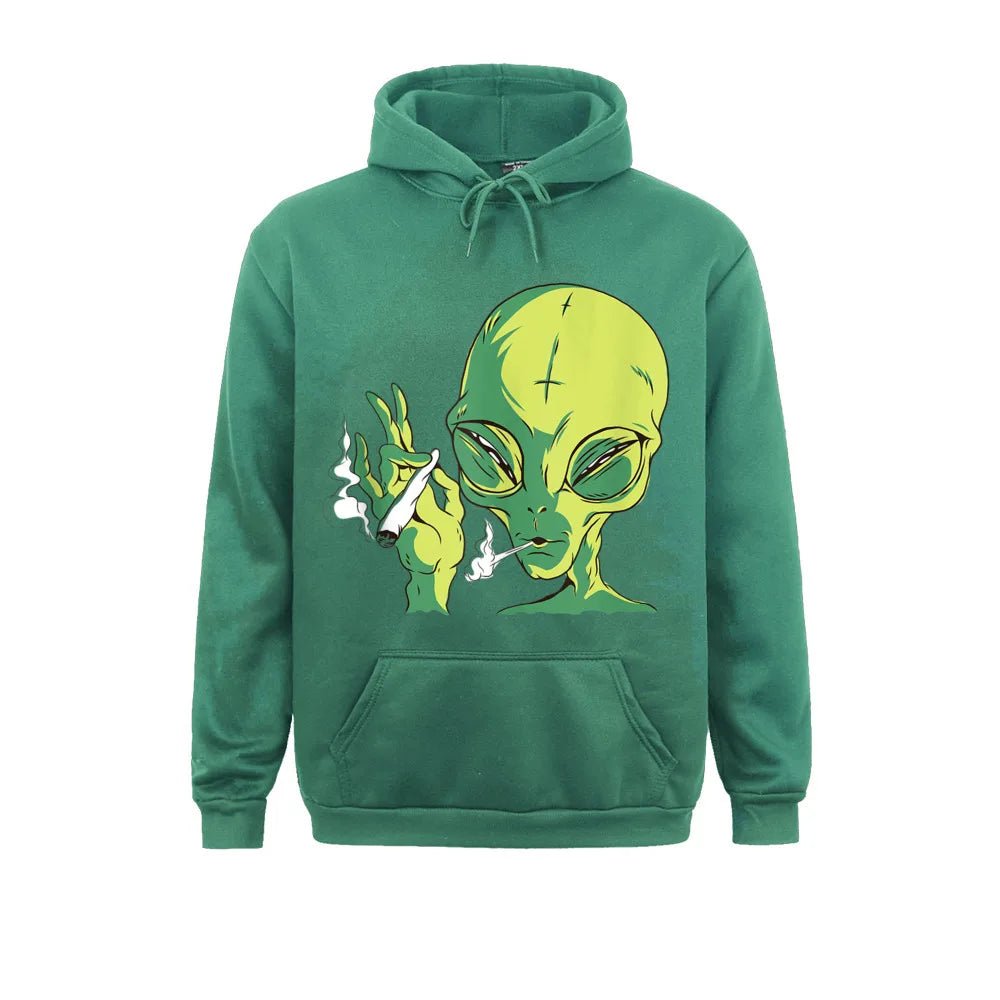 Alien Weed Hoodie