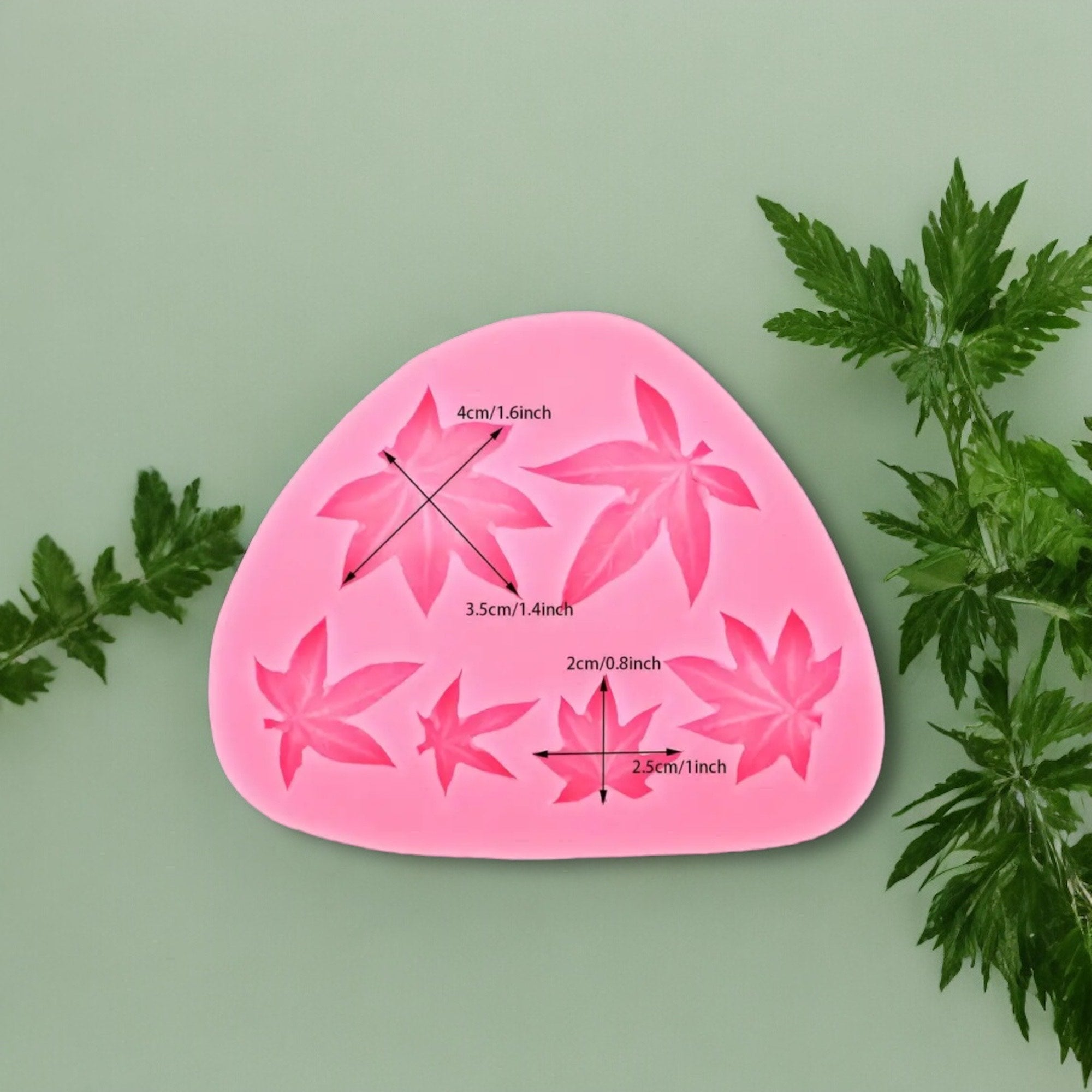 Cannabis Blätter Backform