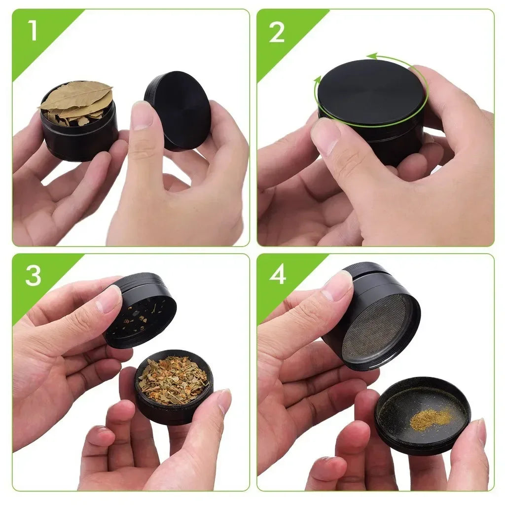 Verschiedene Grinder