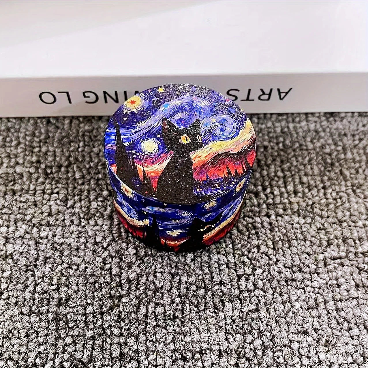 Cat at Night Grinder