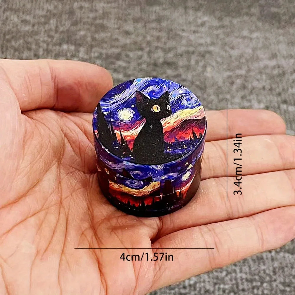 Cat at Night Grinder