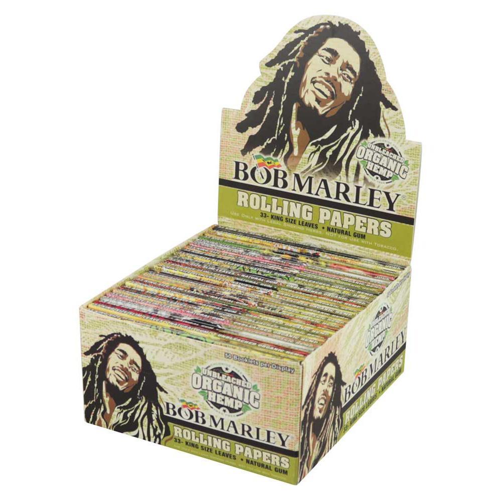 Bob Marley Rolling Paper aus Bio-Hanf