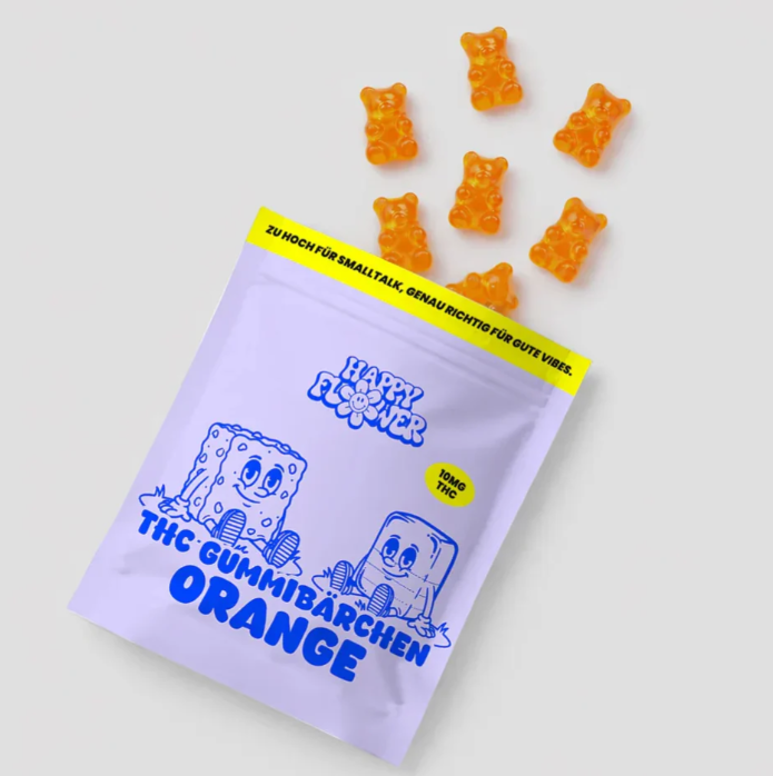 Happy Flower Gummibärchen Orange