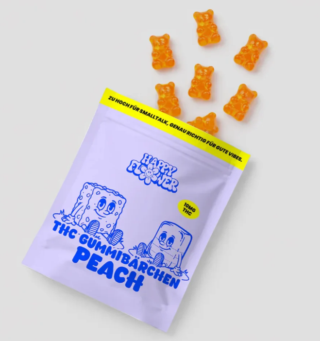 Happy Flower Gummibärchen Peach