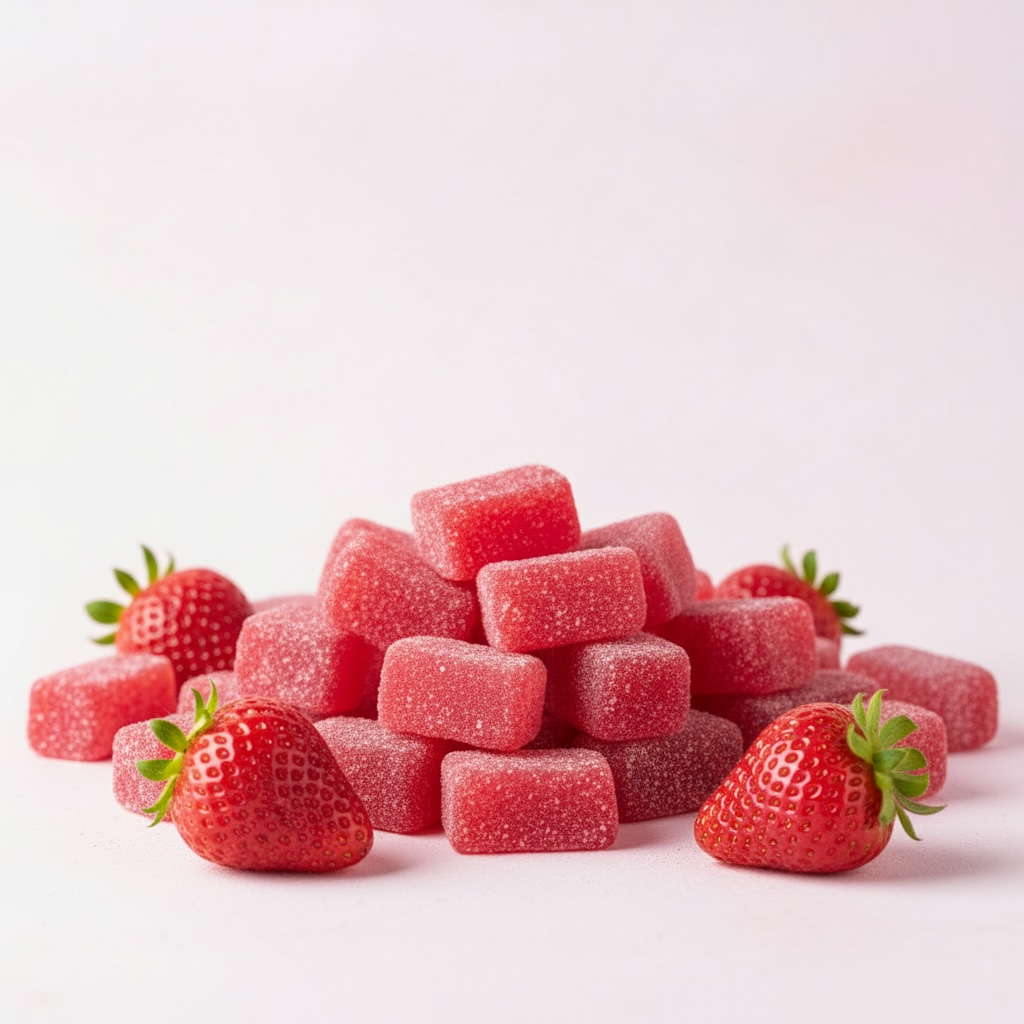 SunshineGoods Hemp Pebbles Strong Strawberry