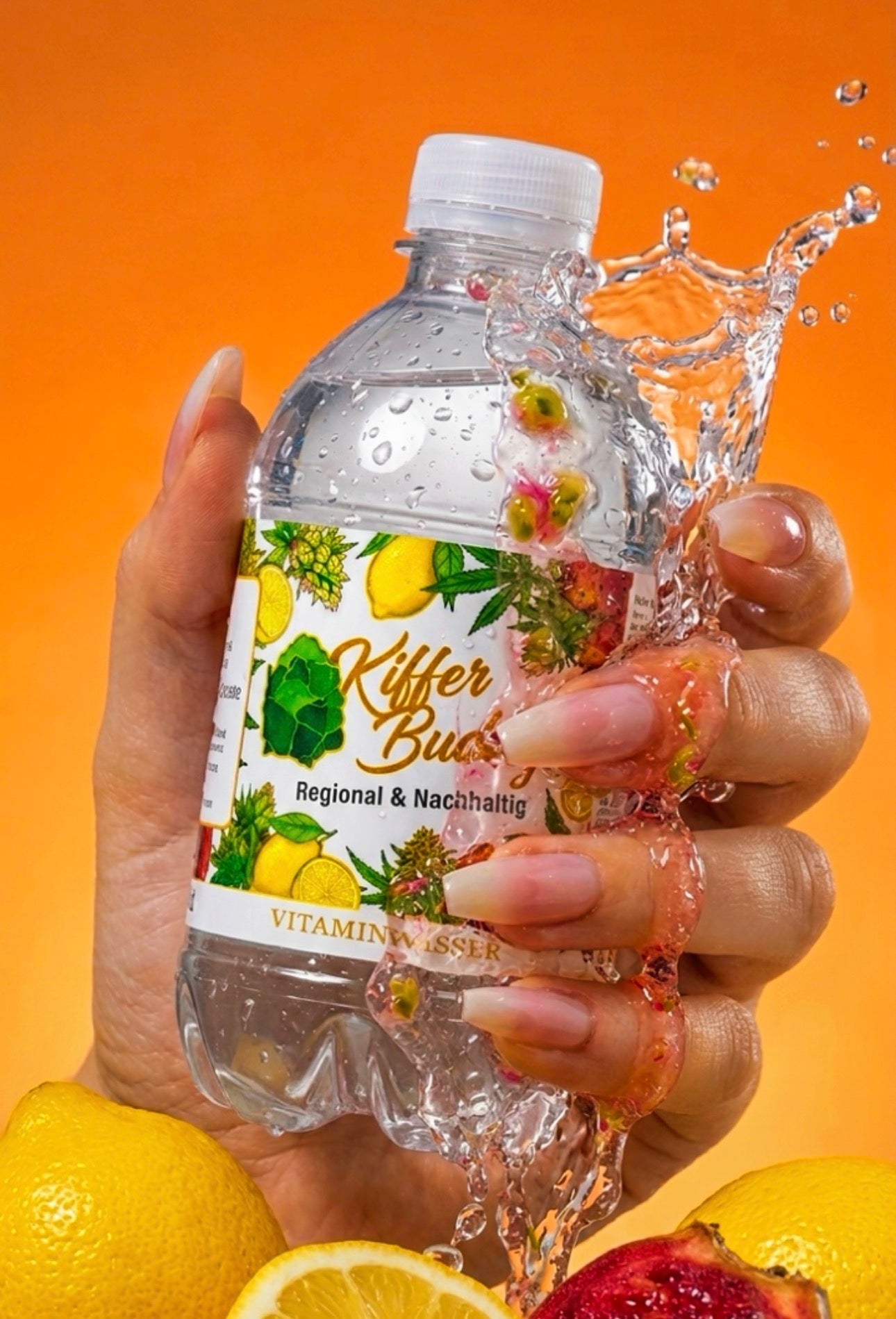 Kaktus Zitrone Vitaminwasser 330ml