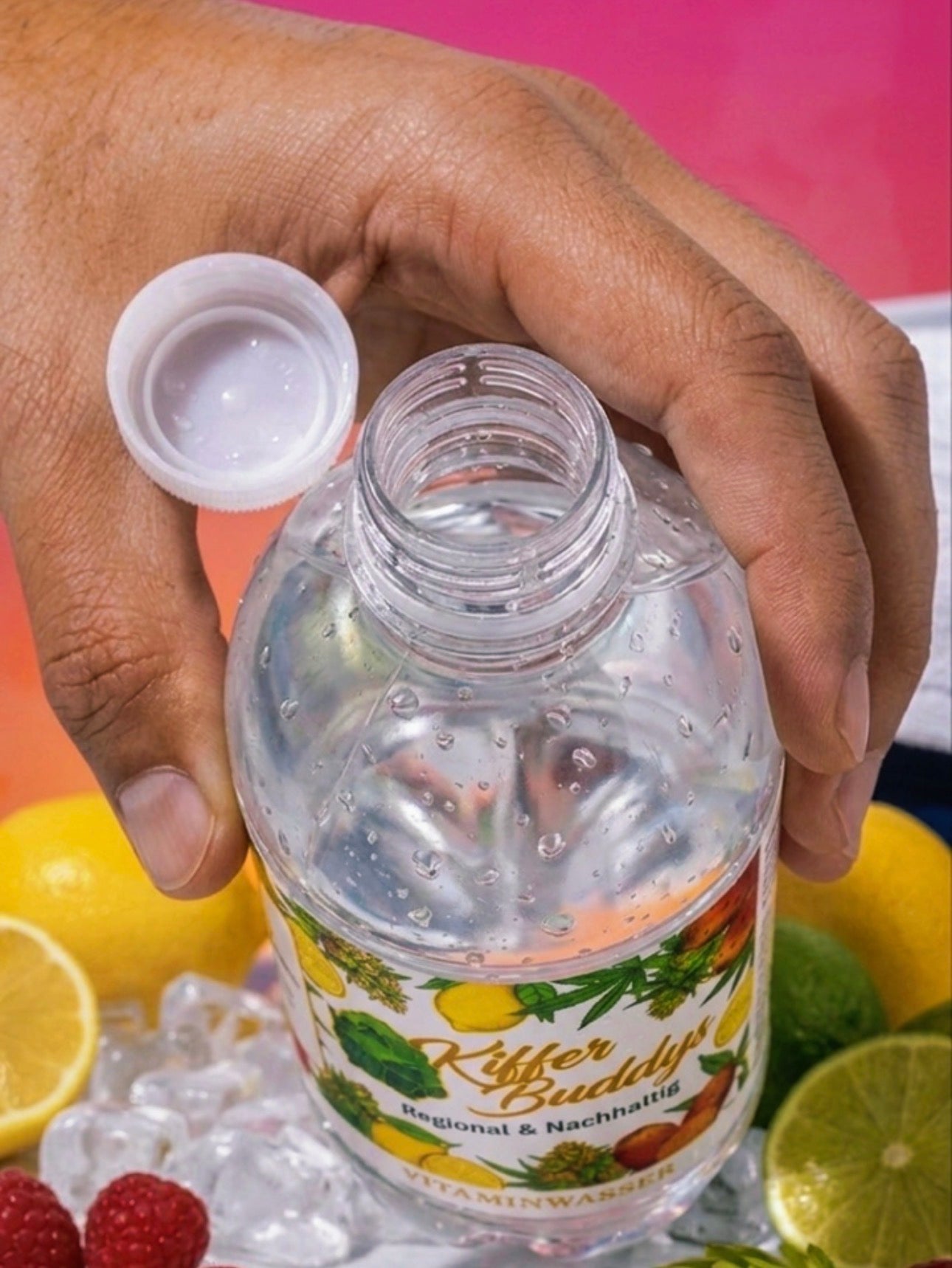 Kaktus Zitrone Vitaminwasser 330ml