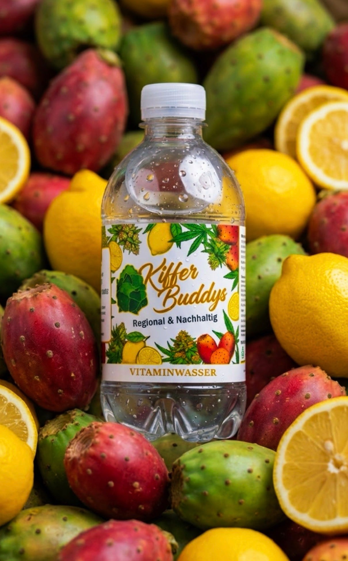 Kaktus Zitrone Vitaminwasser 330ml