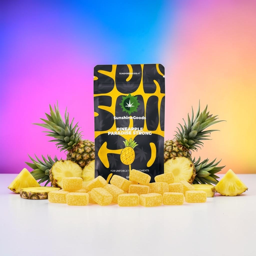 SunshineGoods Hemp Pebbles Strong Pineapple