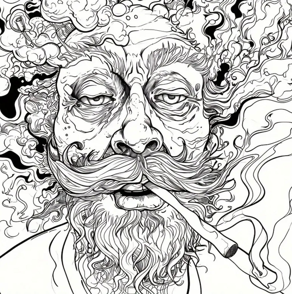 Stoner Malbuch