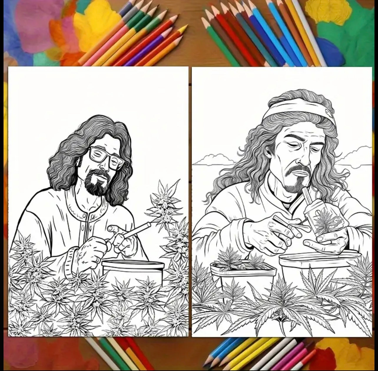 Stoner Malbuch